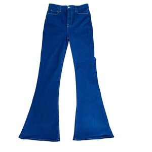 Women's Blue Flared Jeans